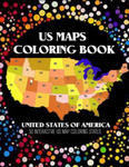 US Map Coloring Book: 50 Interacive US Map Color States with Pins w sklepie internetowym Libristo.pl