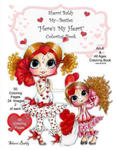 Sherri Baldy My-Besties Here's My Heart Coloring Book w sklepie internetowym Libristo.pl