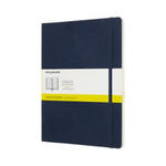 Moleskine Sapphire Blue Notebook Extra Large Squared Soft w sklepie internetowym Libristo.pl