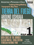 Tierra Del Fuego Around Ushuaia Map 1 Both Sides of the Border Argentina Patagonia Chile Yendegaia National Park Trekking/Hiking/Walking Topographic M w sklepie internetowym Libristo.pl