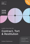 Core Statutes on Contract, Tort & Restitution 2018-19 w sklepie internetowym Libristo.pl