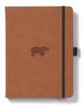 Dingbats A5+ Wildlife Brown Bear Notebook - Plain w sklepie internetowym Libristo.pl