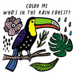 Color Me: Who's in the Rain Forest?: Watch Me Change Colour in Water w sklepie internetowym Libristo.pl