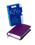 KJV Pocket Reference Bible, Purple Imitation Leather, Red-letter Text, KJ242:XR Purple Imitation Leather w sklepie internetowym Libristo.pl