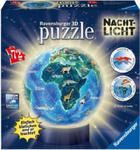 Erde im Nachtdesign, Nachtlicht 3D Puzzle-Ball 72 Teile w sklepie internetowym Libristo.pl