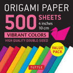 Origami Paper 500 sheets Vibrant Colors 4 (10 cm) w sklepie internetowym Libristo.pl