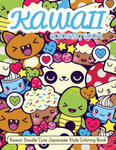 Kawaii Coloring Book: Kawaii Doodle Cute Japanese Style Coloring Book For Adults and Kids Relaxing & Inspiration w sklepie internetowym Libristo.pl