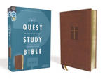 Niv, Quest Study Bible, Leathersoft, Brown, Comfort Print: The Only Q and A Study Bible w sklepie internetowym Libristo.pl