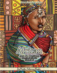 African Art and Designs Adult Color By Numbers Coloring Book w sklepie internetowym Libristo.pl