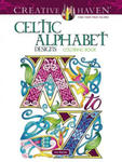 Creative Haven Celtic Alphabet Designs Coloring Book w sklepie internetowym Libristo.pl