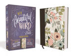 NIV, Beautiful Word Bible, Updated Edition, Peel/Stick Bible Tabs, Cloth over Board, Floral, Red Letter, Comfort Print w sklepie internetowym Libristo.pl