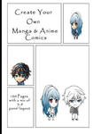 Create Your Own Manga & Anime Comics: 100 Pages with a Mix of 3-9 Panel Layout. 7 X 10 Book w sklepie internetowym Libristo.pl