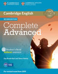 Cambridge English Complete Advanced Student's Book without answers 2nd edition w sklepie internetowym Libristo.pl