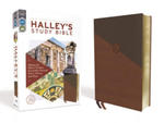 Niv, Halley's Study Bible, Leathersoft, Brown, Red Letter Edition, Comfort Print: Making the Bible's Wisdom Accessible Through Notes, Photos, and Maps w sklepie internetowym Libristo.pl