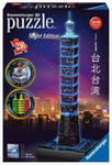 Ravensburger 3D Puzzle Taipei 101 bei Nacht 11149 - leuchtet im Dunkeln w sklepie internetowym Libristo.pl