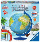 Ravensburger 3D Puzzle 11160 - Puzzle-Ball Kinderglobus in deutscher Sprache - 180 Teile - Puzzle-Ball Globus für Kinder ab 6 Jahren w sklepie internetowym Libristo.pl