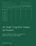 UX Design Competitive Analysis and Research: Research competition and improve your product to provide better services to your costumer w sklepie internetowym Libristo.pl