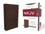 Nkjv, Thinline Bible, Leathersoft, Brown, Red Letter Edition, Comfort Print: Holy Bible, New King James Version w sklepie internetowym Libristo.pl