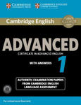 Cambridge English Advanced 1 for Revised Exam from 2015 Student's Book Pack (Student's Book with Answers and Audio CDs (2)) w sklepie internetowym Libristo.pl