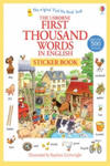 First Thousand Words in English Sticker Book w sklepie internetowym Libristo.pl