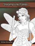 Steampunk Fairies Adult Coloring Book: Erotic coloring book for adults inspired by steampunk Victorian styles w sklepie internetowym Libristo.pl