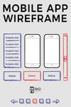 Mobile App Wireframe: Wireframes for app designer and creators w sklepie internetowym Libristo.pl