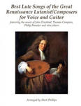 Best Lute Songs of the Great Renaissance Lutenist/Composers for Voice and Guitar: featuring the music of John Dowland, Thomas Campion, Philip Rosseter w sklepie internetowym Libristo.pl