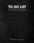 To Do List Notebook: Personal & Business Tasks With Priority Status, Daily To Do List, Checklist Paper Agenda 8.5 x 11 - Minimal Black Edit w sklepie internetowym Libristo.pl