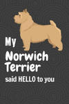 My Norwich Terrier said HELLO to you: For Norwich Terrier Dog Fans w sklepie internetowym Libristo.pl