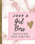 Just A Girl Boss Building Her Empire: Pink Marble Design Entrepreneurs - Girl Boss - Coffee Shop Creative Types - Empire Builders - Small Business - M w sklepie internetowym Libristo.pl