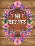 My Recipes: personalized recipe box, recipe keeper make your own cookbook, 106-Pages 8.5 x 11 Collect the Recipes You Love in Your w sklepie internetowym Libristo.pl