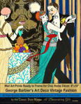 Wall Art Prints Ready to Frame for Chic Home Décor: 8''x10'': George Barbier's Art Deco Vintage Fashion, 30 High-Quality Retro Glamorous Illustrations w sklepie internetowym Libristo.pl