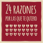 24 razones por las que te quiero: Calendario de adviento para rellenar, entrar, regalar - regalo para pareja, amigo o amiga, novio o novia w sklepie internetowym Libristo.pl