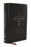 Niv, Charles F. Stanley Life Principles Bible, 2nd Edition, Leathersoft, Black, Comfort Print: Holy Bible, New International Version w sklepie internetowym Libristo.pl