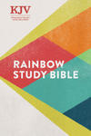 KJV Rainbow Study Bible, Hardcover: Ribbon Marker, Color-Coded Text, Smythe Sewn Binding, Easy to Read Bible Font, Bible Study Helps, Full-Color Maps w sklepie internetowym Libristo.pl