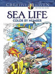 Creative Haven Sea Life Color by Number Coloring Book w sklepie internetowym Libristo.pl