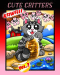 Kawaii Cute Critters Vol. 2: Kawaii Animals Chibi Wildlife Coloring Book for Toddlers, Kids, Teens, Adults, and Seniors, and even Includes a DIY Bo w sklepie internetowym Libristo.pl