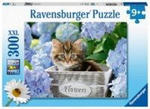 Ravensburger Kinderpuzzle - 12894 Kleine Katze - Tier-Puzzle für Kinder ab 9 Jahren, mit 300 Teilen im XXL-Format w sklepie internetowym Libristo.pl