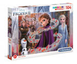 Puzzle 104 z brokatem Frozen 2 20162 w sklepie internetowym Libristo.pl