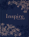 Inspire Bible NLT (Hardcover Leatherlike, Navy): The Bible for Coloring & Creative Journaling w sklepie internetowym Libristo.pl