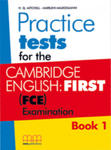 Practice Tests for the Cambridge English: FIRST. FCE Examination. Student's Book. Book 1 w sklepie internetowym Libristo.pl