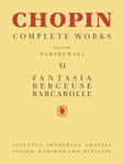 Fantasia, Berceuse, Barcarolle: Chopin Complete Works Vol. XI w sklepie internetowym Libristo.pl