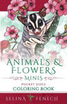 Animals and Flowers Minis - Pocket Sized Coloring Book w sklepie internetowym Libristo.pl