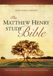 The Matthew Henry Study Bible (Red Letter, Bonded Leather, Black) w sklepie internetowym Libristo.pl