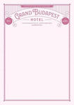 Fictional Hotel Notepads: Grand Budapest Hotel w sklepie internetowym Libristo.pl