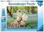 Ravensburger Kinderpuzzle - 12941 Flauschige Freundschaft - Lama-Puzzle für Kinder ab 6 Jahren, mit 100 Teilen im XXL-Format w sklepie internetowym Libristo.pl