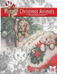 Greeting for Christmas (vintage Christmas animals) A Christmas coloring book for adults relaxation with vintage Christmas animal cards w sklepie internetowym Libristo.pl