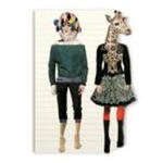 Christian Lacroix Heritage Collection Love Who You Want Die-Cut Notebook--Harlequin & Giraffe w sklepie internetowym Libristo.pl