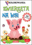 Zwierzęta na wsi. Kolorowanki z naklejkami w sklepie internetowym Libristo.pl