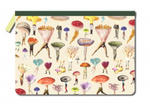 Art of Nature: Fungi Accessory Pouch: (Gifts for Mushroom Enthusiasts and Nature Lovers, Cute Stationery, Back to School Supplies) w sklepie internetowym Libristo.pl